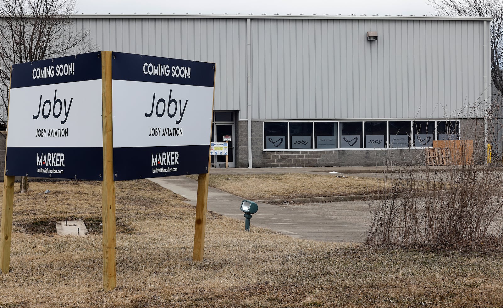 The new Joby Aviation facility located 3571 Concorde Drive near the Dayton International Airport. MARSHALL GORBY\STAFF