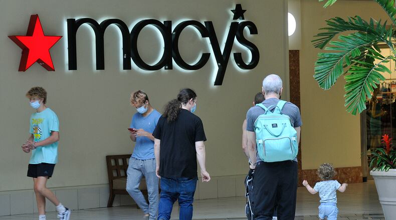 The Dayton Mall and other shopping destinations in the Dayton area will be closed on Thanksgiving. MARSHALL GORBY\STAFF