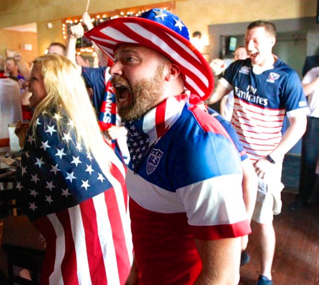 U.S. soccer fans gather in Dayton