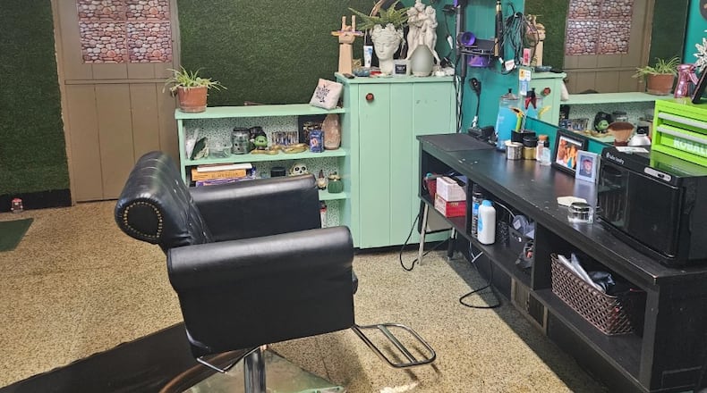 Wells & Co. Custom Tattoos and Looks That Kill Salon, located on Dixie Drive in Dayton, has an interesting history involving ghosts, owners say. CONTRIBUTED