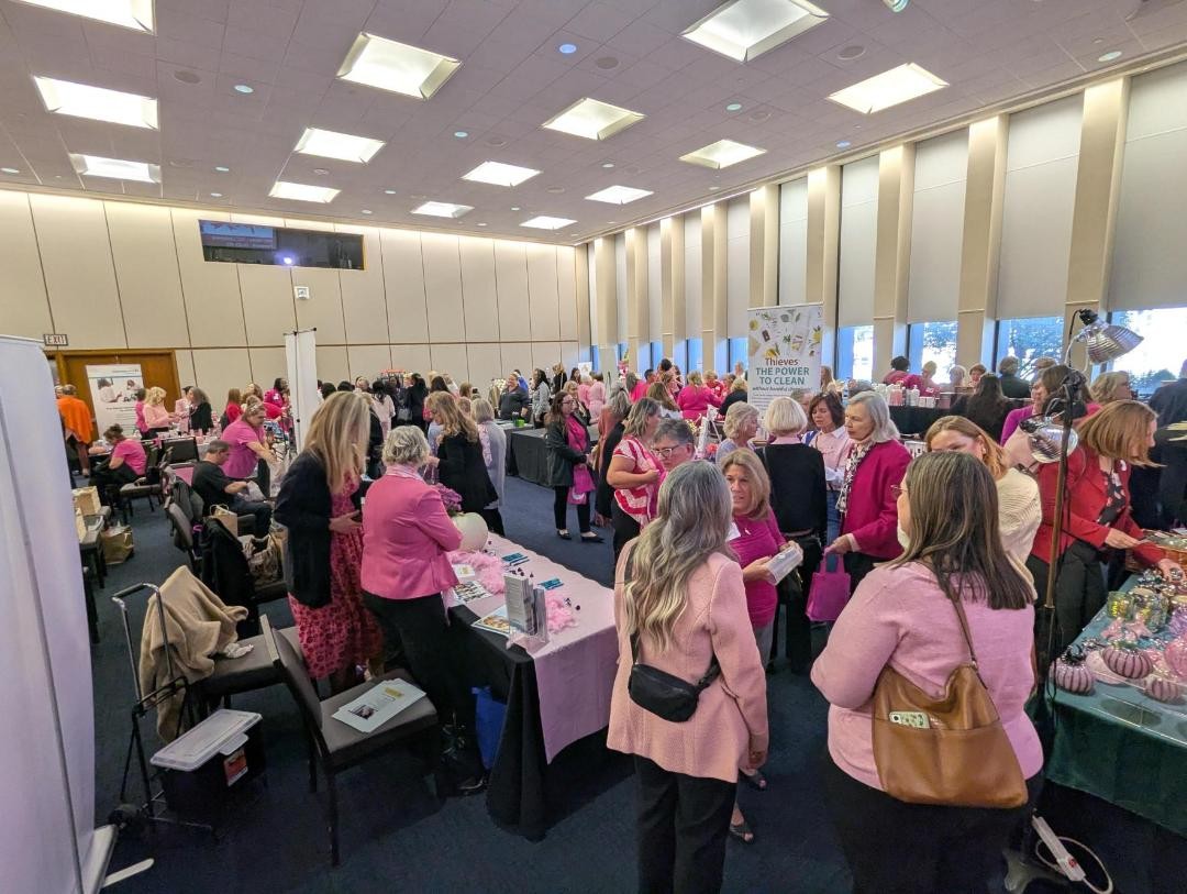 Vendor booths and a silent auction were components of the Kettering Health Foundation's 23rd annual Ribbon of Hope luncheon Oct. 24 at Sinclair Community College. CONTRIBUTED