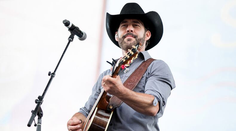 NASHVILLE, TENNESSEE - JUNE 09: (EDITORIAL USE ONLY) Aaron Watson performs on stage for day 4 of the 2019 CMA Music Festival on June 09, 2019 in Nashville, Tennessee. (Photo by Danielle Del Valle/Getty Images)