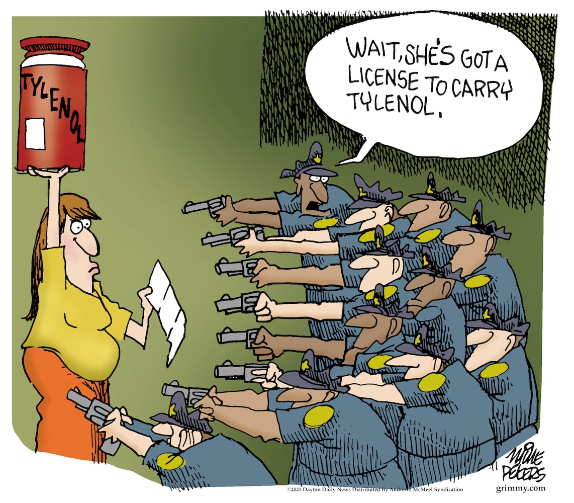CARTOONS: Mike Peters, Sept. 30, 2025