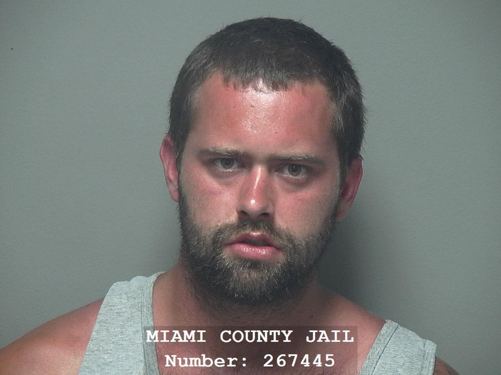 Christian Roland, 27, is accused of pandering sexually oriented matter involving a minor in December in Bethel Twp. Miami County. COURTESY OF THE MIAMI COUNTY JAIL