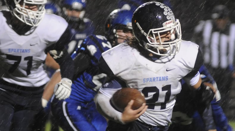 Valley View’s Collin Genslinger was named first team All-Ohio Division IV. MARC PENDLETON / STAFF