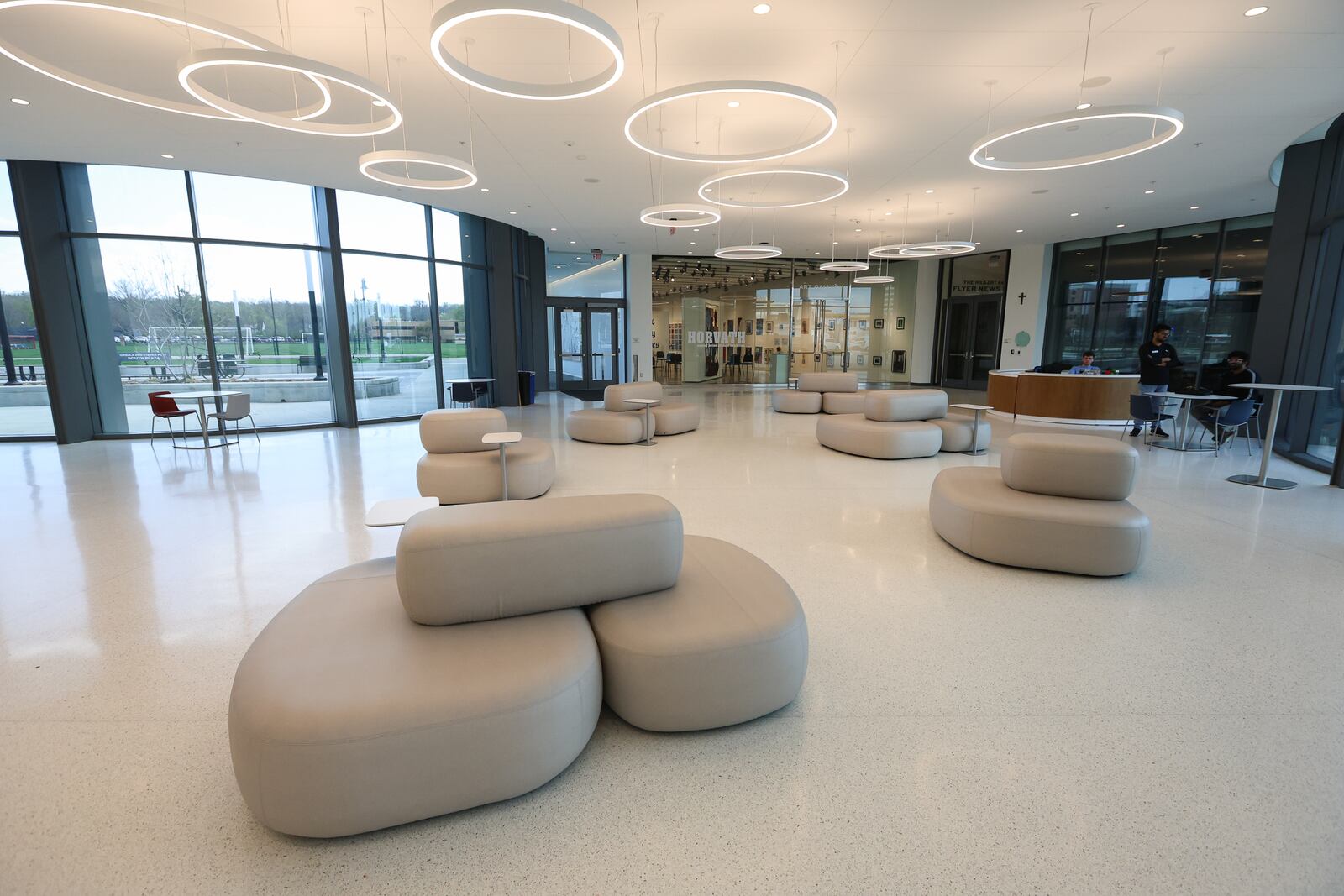 The University of Dayton's Roger Glass Center for the Arts opened on April 13, 2024. BRYANT BILLING / STAFF