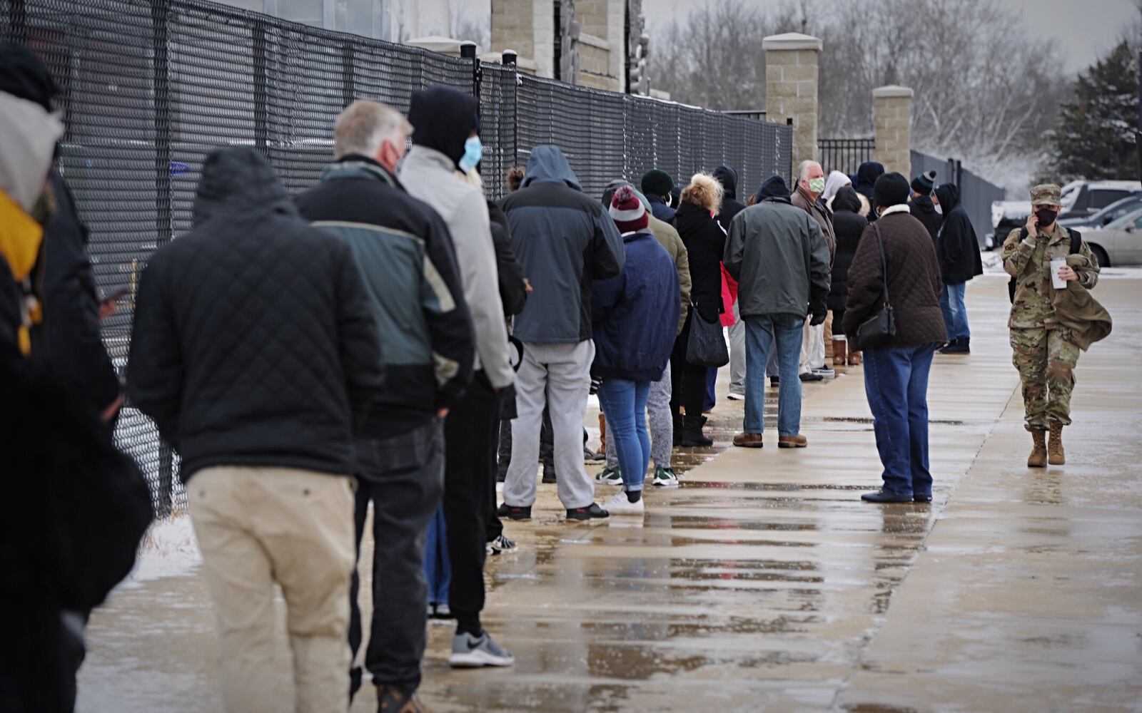 PHOTOS: COVID-19 testing at Montgomery County Fairgrounds