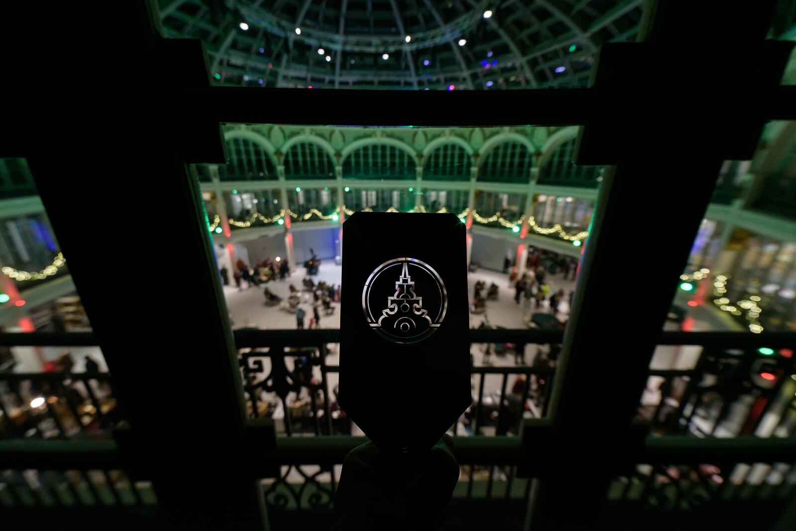 Holly Days returned to the newly restored Rotunda of the Dayton Arcade from Tuesday, Dec. 7 through Thursday, Dec. 9, 2021. This amazing rebirth of Holly Days was originally held in 1992 & 1993 when The Arcade was known as Arcade Square. TOM GILLIAM / CONTRIBUTING PHOTOGRAPHER