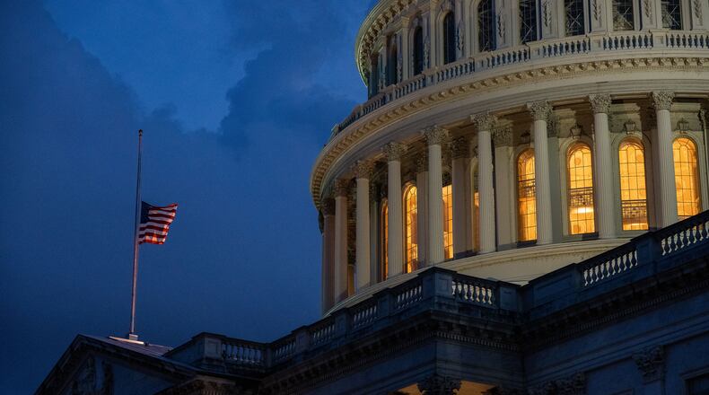 FILE — The U.S. Capitol building in Washington on Aug. 6, 2022. Conservative Republicans in Congress are seeking to clear a path for a constitutional convention. (Haiyun Jiang/The New York Times)