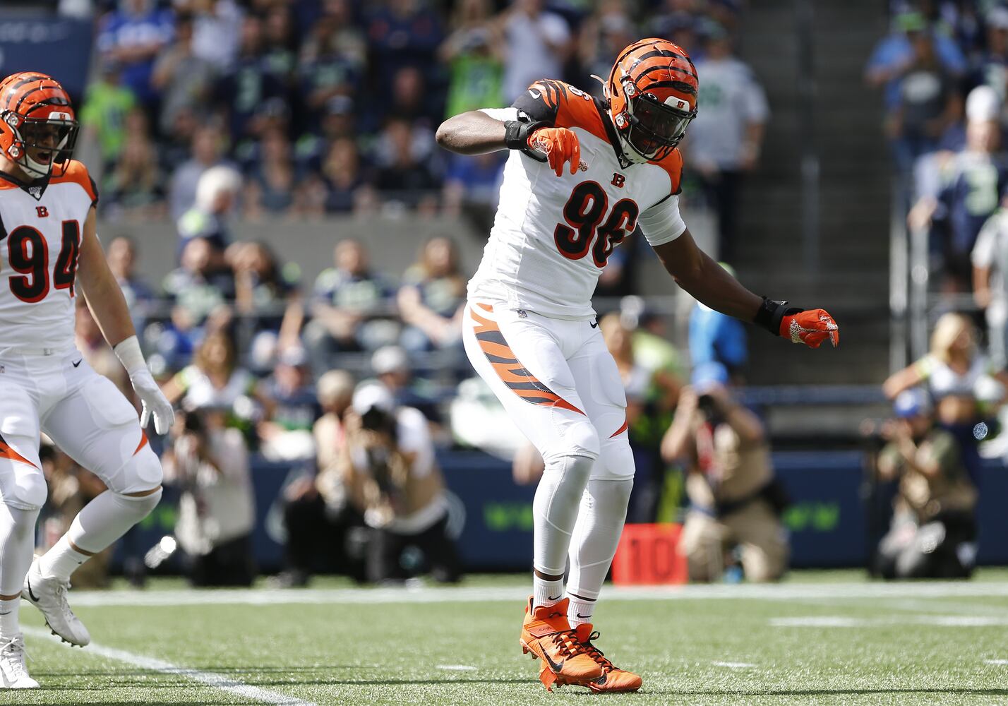 PHOTOS: Cincinnati Bengals lose season opener to Seattle Seahawks