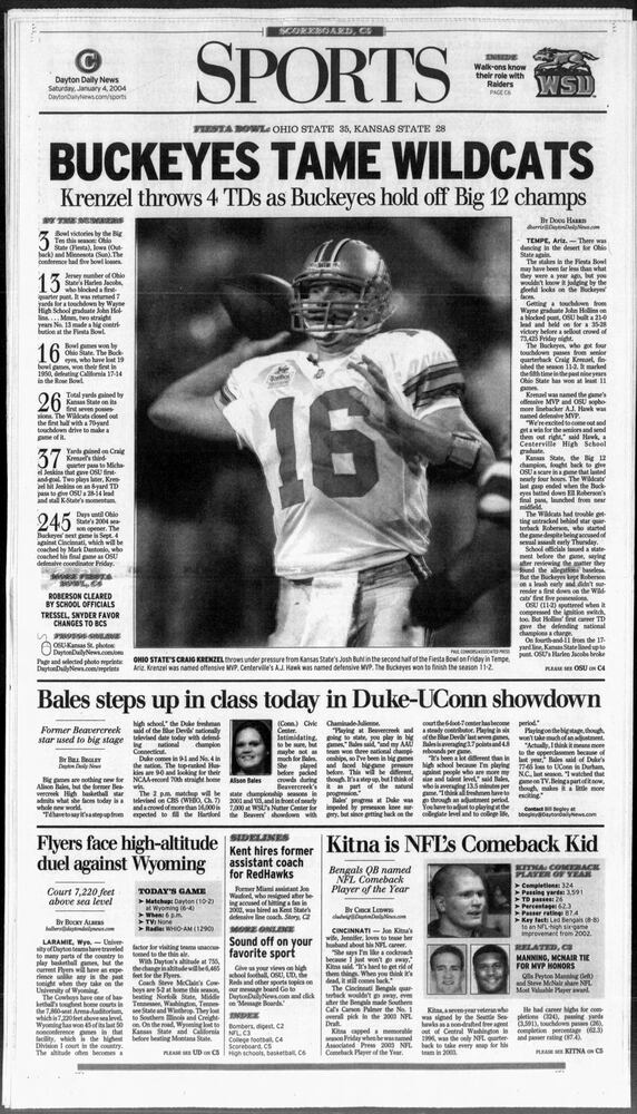 Ohio State Football pages