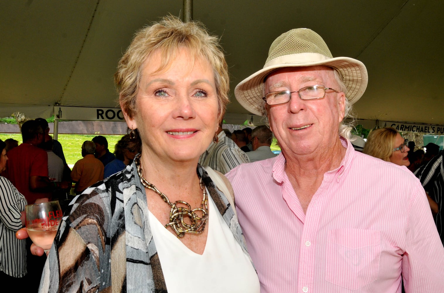 Did we spot you at Fleurs de Fete at Carillon Historical Park?