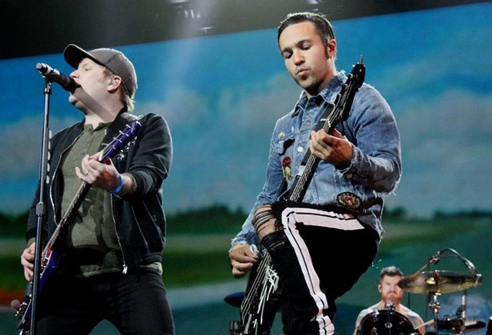Fall Out Boy played Philips Arena last fall and will now headline Saturday night at Music Midtown. Photo: Melissa Ruggieri/AJC