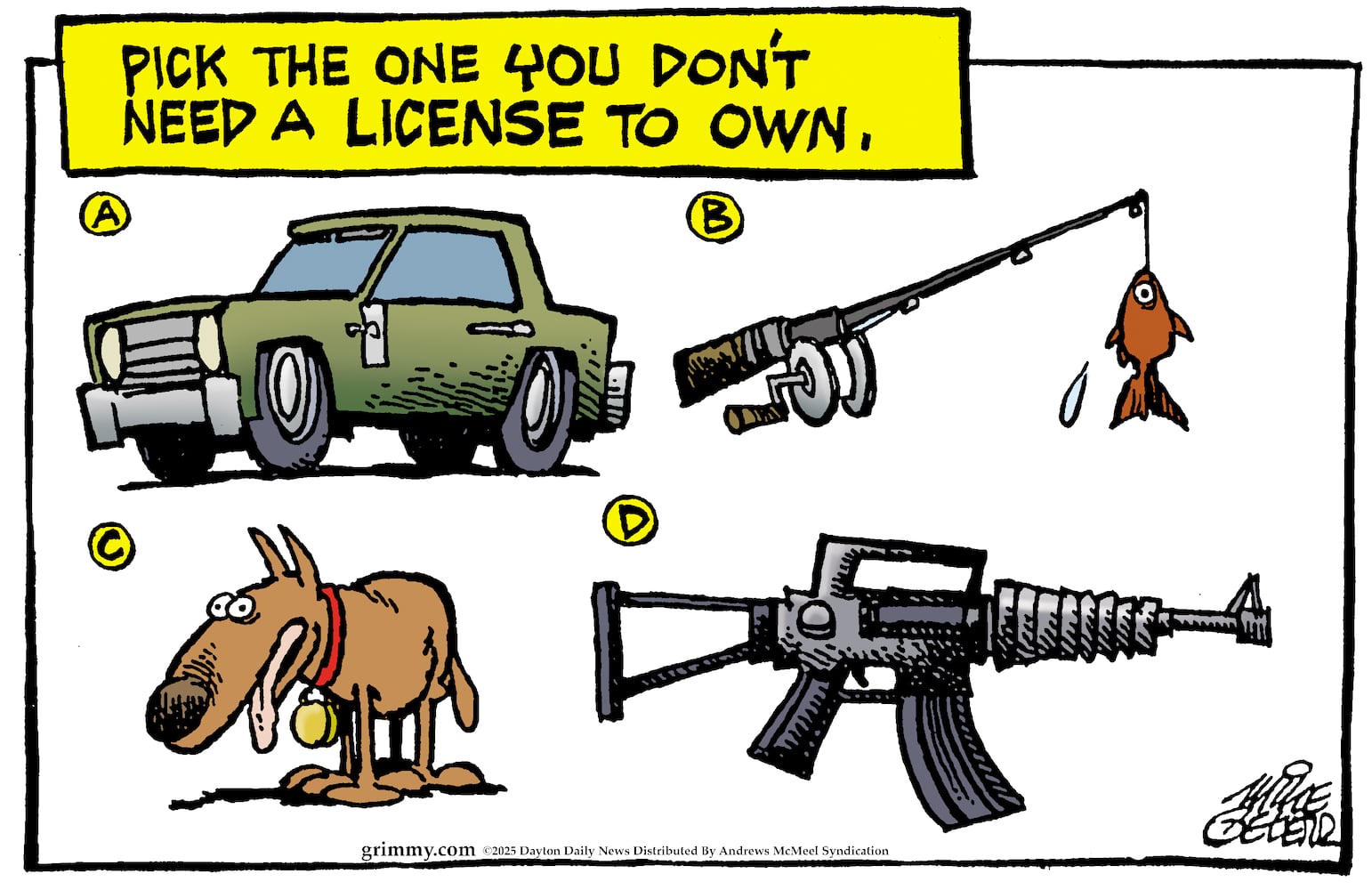 CARTOONS: Mike Peters, Oct. 5, 2025