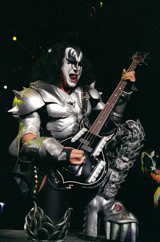 KISS performing at Nutter Center