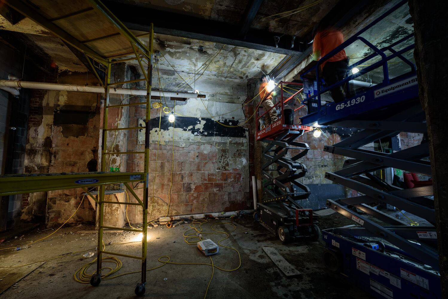 PHOTOS: Dayton Arcade recovery continues, first floor slab completed and windows restored