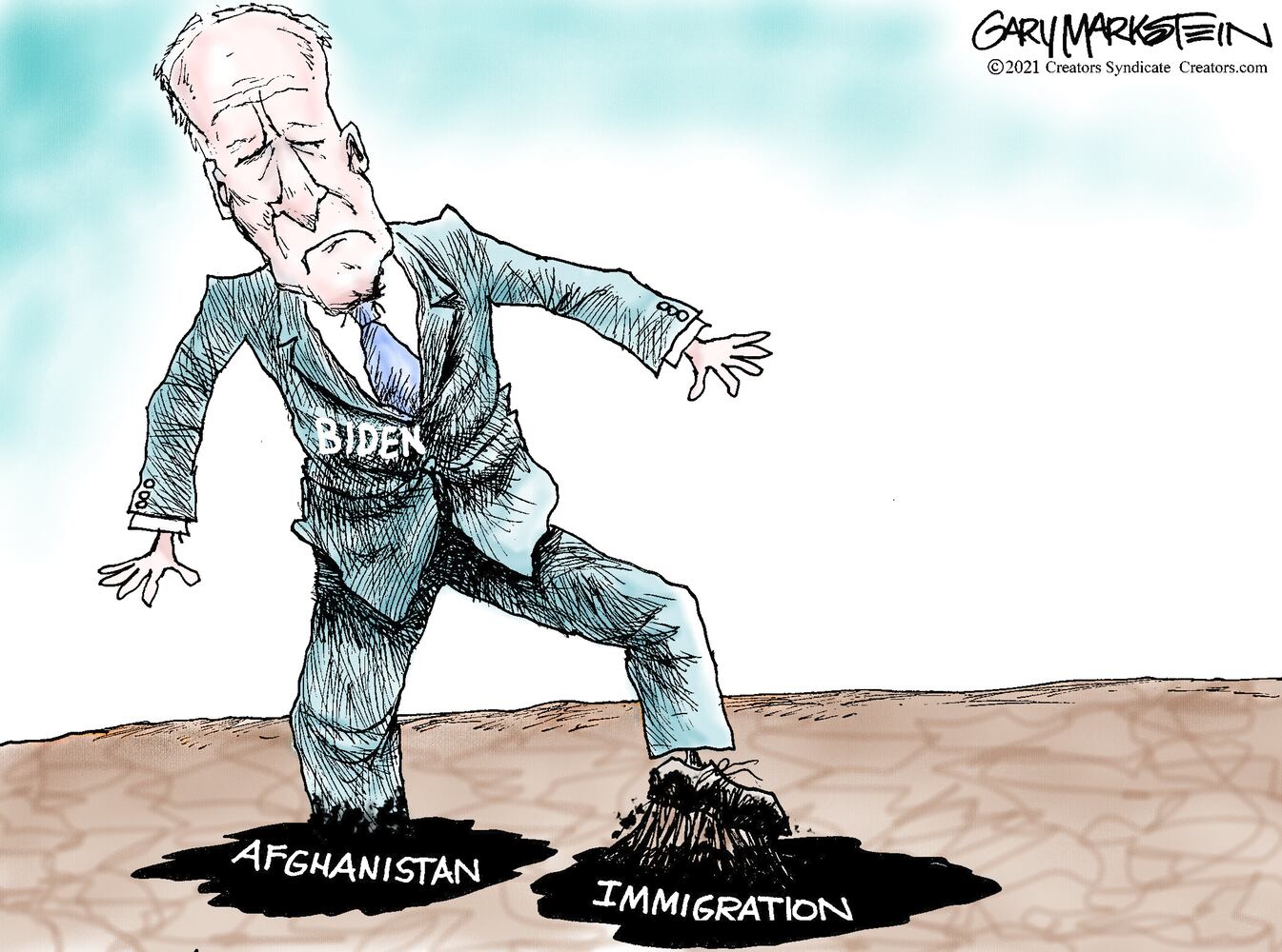Week in cartoons: Immigration, booster shots and more
