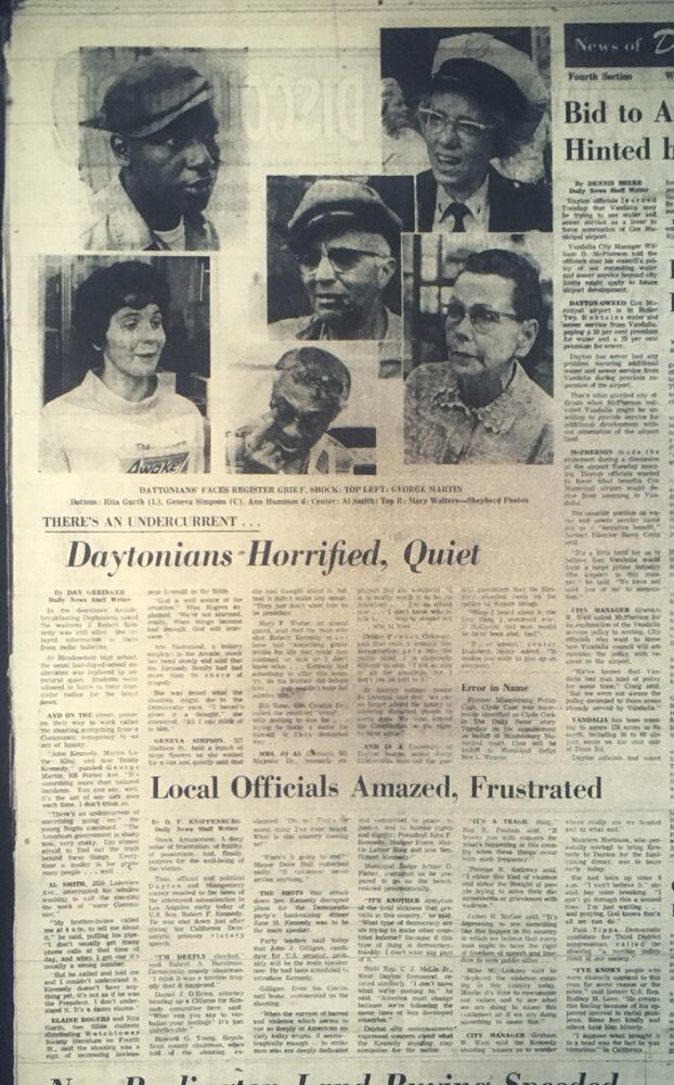Robert F. Kennedy news coverage