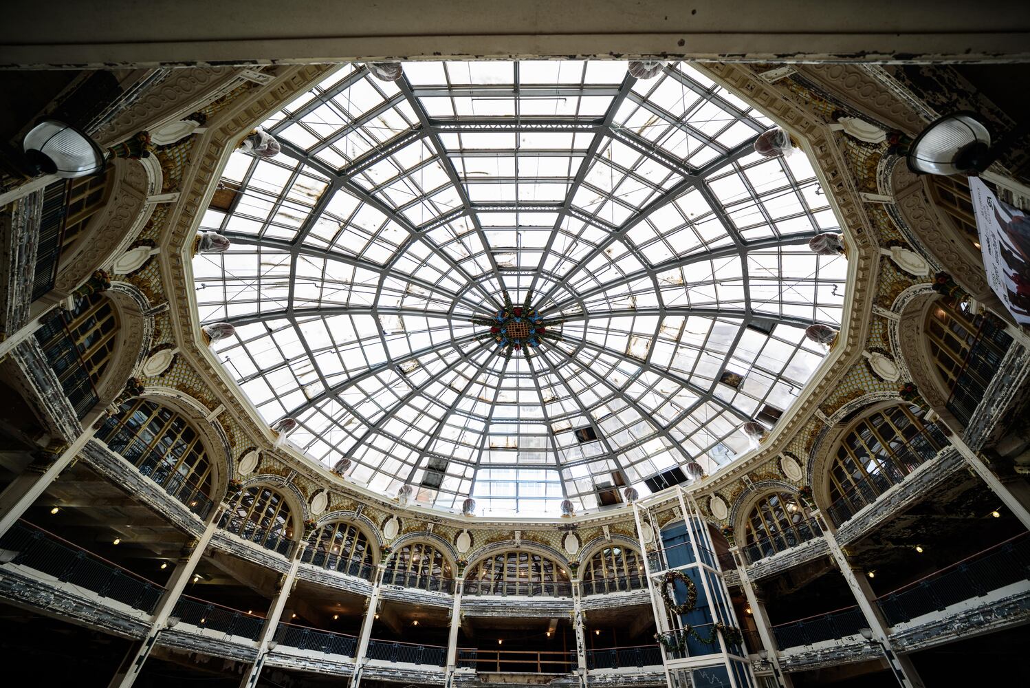 PHOTOS: Behind the scenes on the first day of construction at The Dayton Arcade