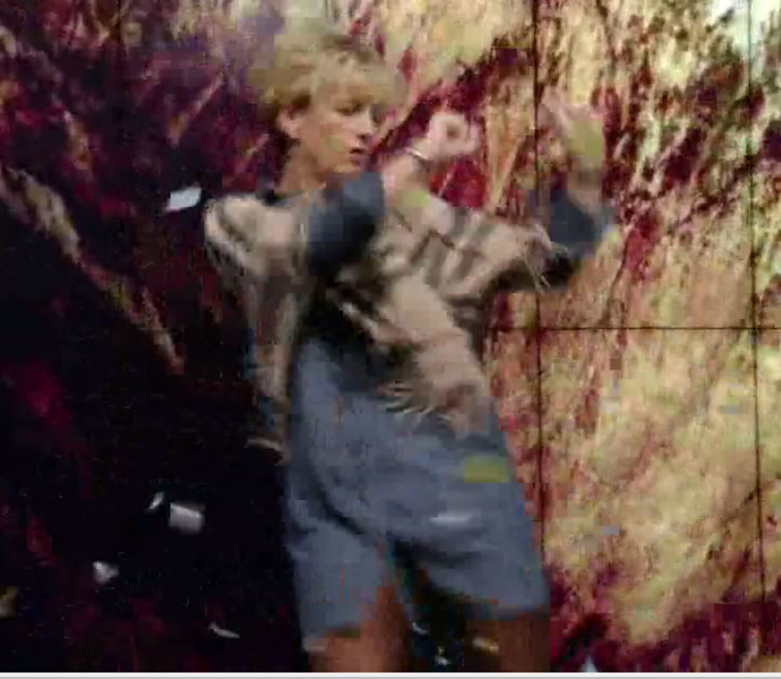 Springboro resident Michelle Teska dance of Live with Kelly. (Image:  screen capture)