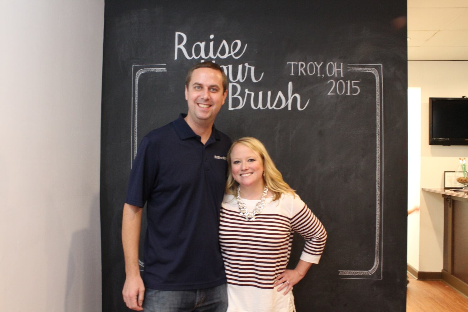 Raise Your Brush Troy Opening