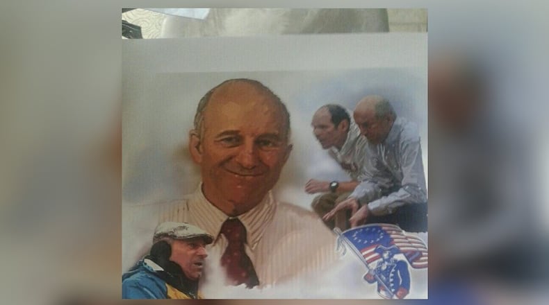 MARK 4 -- A remembrance of Mark Gerhard, longtime Carroll High assistant wrestling coach and unrivalled champion of youth wrestling in the Miami Valley. He died in June at age 66. CONTRIBUTED