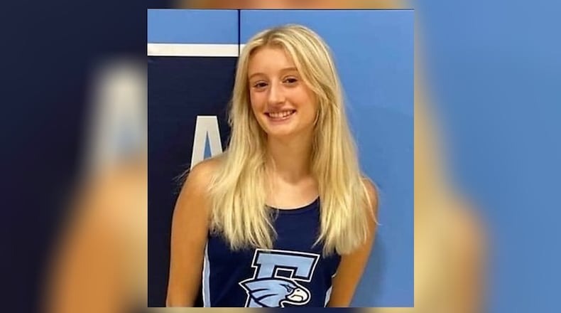 17-year-old Fairborn student Lily Clingner was killed in a car accident Friday. CONTRIBUTED