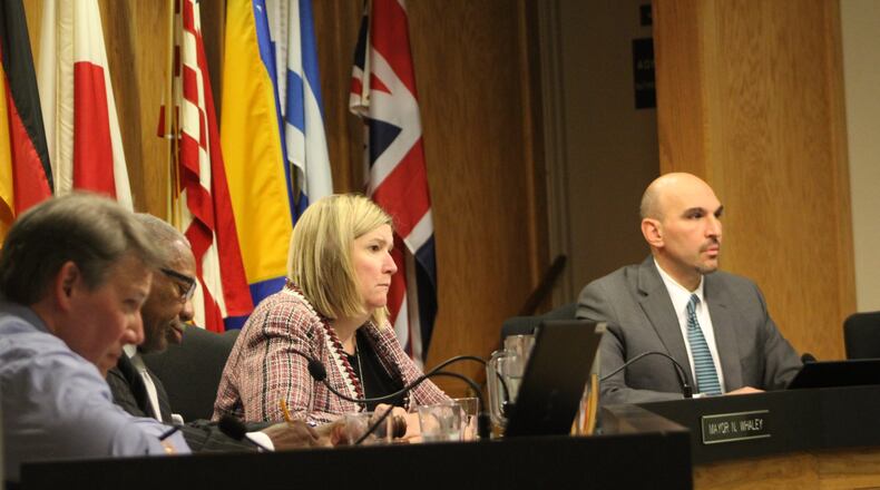 The city of Dayton projects that next year it will have its first decrease in general fund revenue since 2016. CORNELIUS FROLIK / STAFF