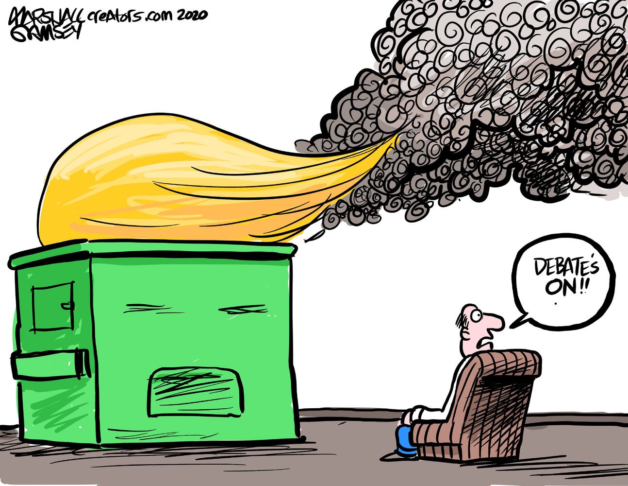 Week in cartoons: Trump's taxes, the presidential debate and more