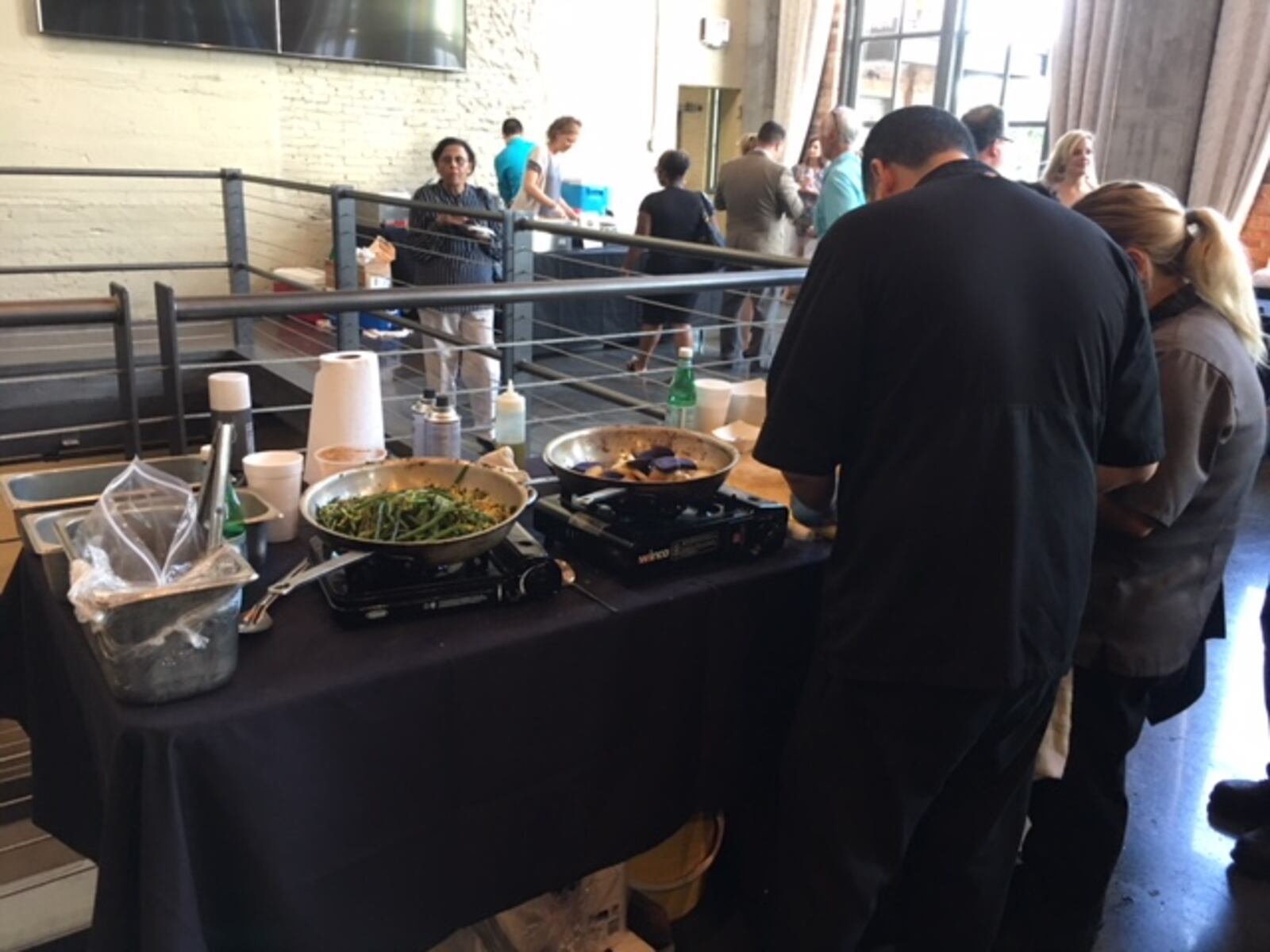 The Miami Valley Restaurant Association’s Summer Restaurant Week promotion runs July 22-29 offering meals from more than 40 restaurants ranging in price from $20.18-$30.18. Diners got an early taste of some of the dishes that will be offered at a special sneak peek event on July 18, 2018, at the Steam Plant. CONTRIBUTED PHOTOS BY ALEXIS LARSEN