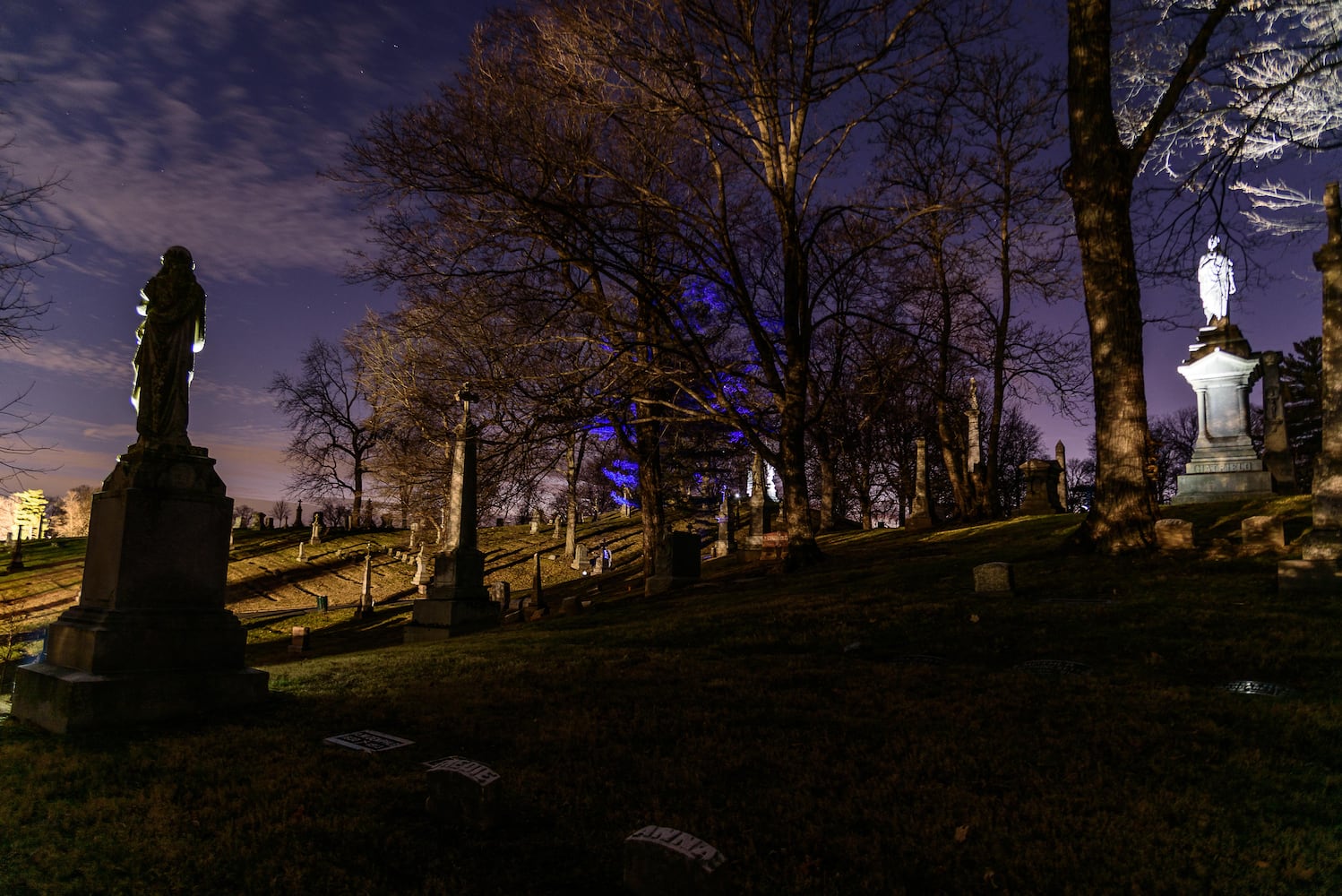 PHOTOS: Angel Night at Calvary Cemetery
