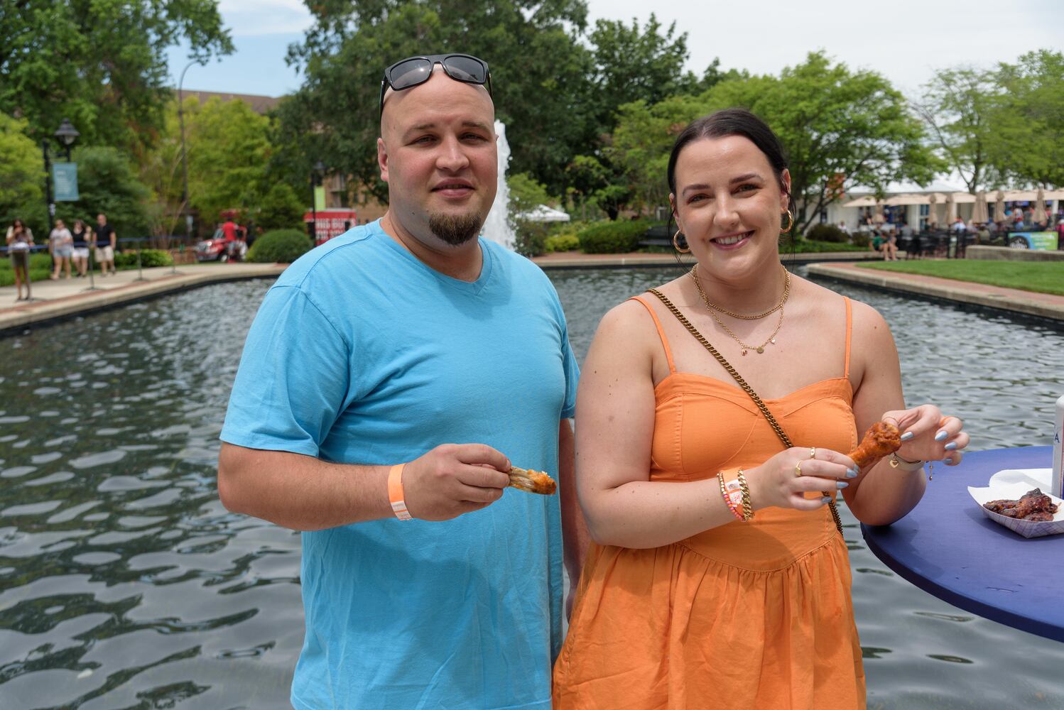 PHOTOS: Did we spot you at the Kickin’ Chicken Wing Fest at Fraze Pavilion?