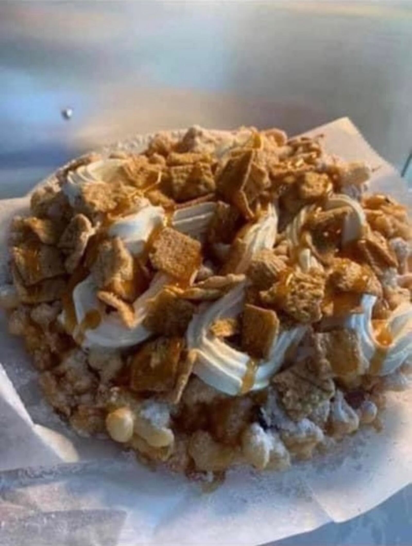A Dayton food truck is taking funnel cakes and other sweet treats to the next level by adding a handful of toppings including homemade ice cream.