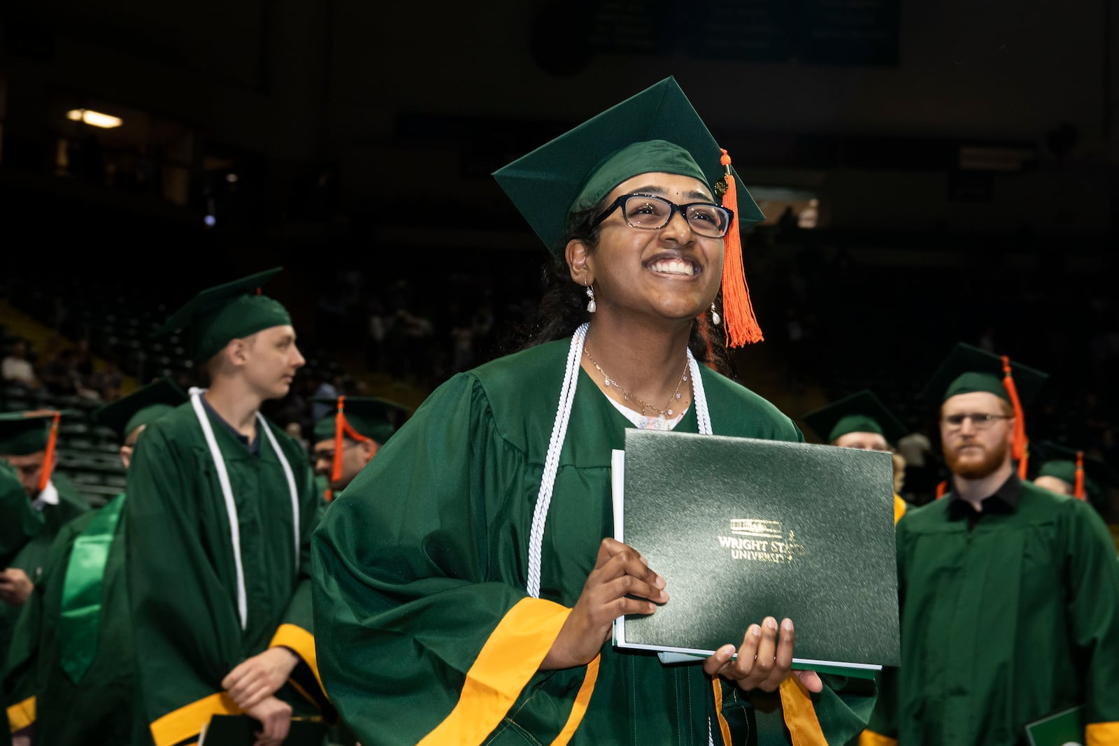 Wright State University held its spring 2025 commencement on Saturday, May 3, 2025. The ceremony was held at the Wright State University Nutter Center. CONTRIBUTED by Erin Pence / Wright State