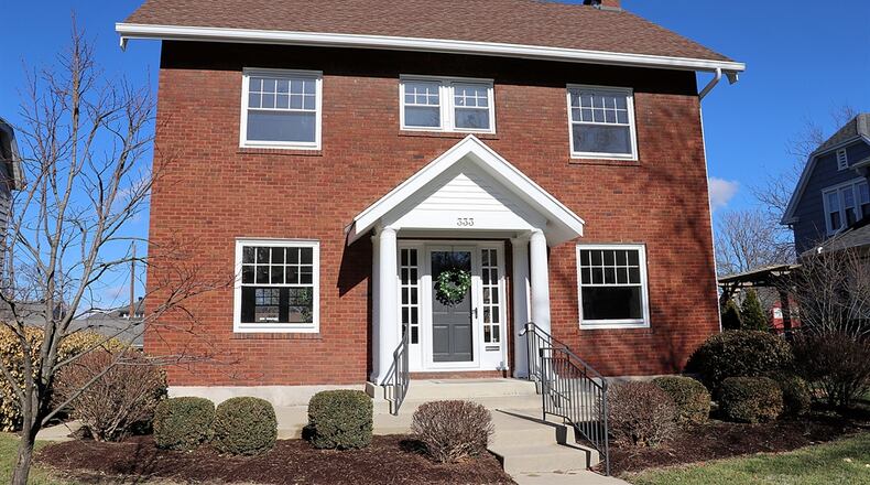 The brick two-story home at 333 Volusia Ave. has about 2,856 square feet of living space, plus a finished third floor and a finished basement. Contributed photos by Kathy Tyler