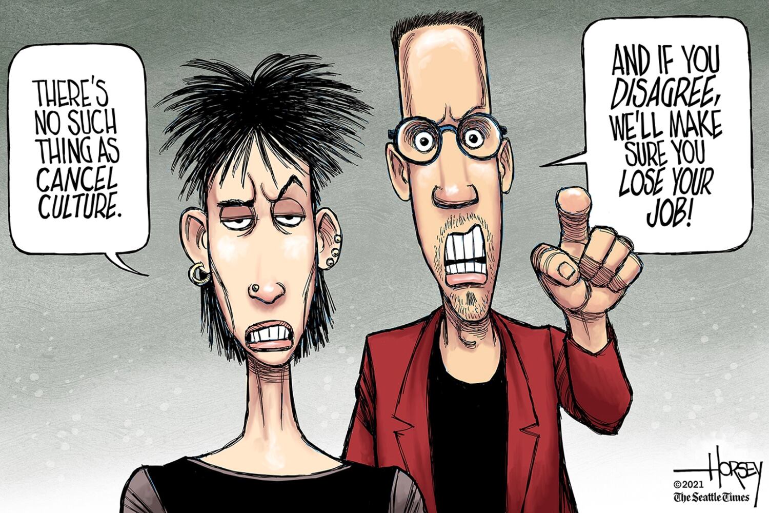 Week in cartoons: Biden press conference, Georgia voting rules and more