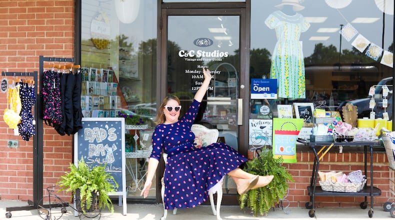 C & C Studios Vintage and Paper Goods, at 101 E. Alex-Bell Road, Suite #160, in the Cross Pointe Shopping Centre, offers multi-generational classes for families of all ages. CONTRIBUTED