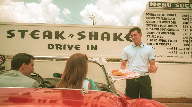 Steak 'n Shake has announced it has brought back drive-in-style carhop service to help fight coronavirus pandemic. Five Dayton-area locations offer carhop service. Contributed photo by WaltShotMe