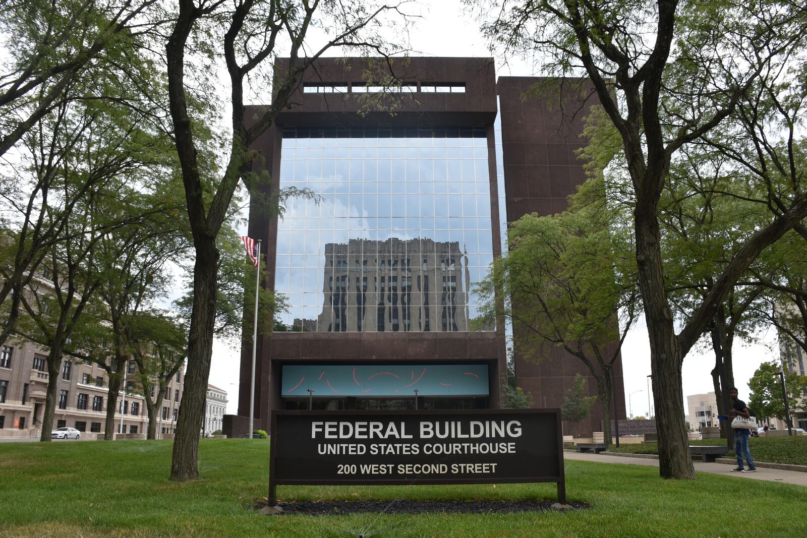 The Federal Building and U.S. Courthouse in downtown Dayton. CORNELIUS FROLIK / STAFF