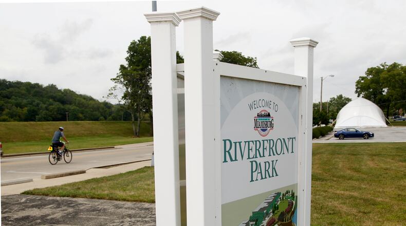 Riverfront Park will be a centerpiece of Miamisburg bicentennial celebrations this year. FILE PHOTO