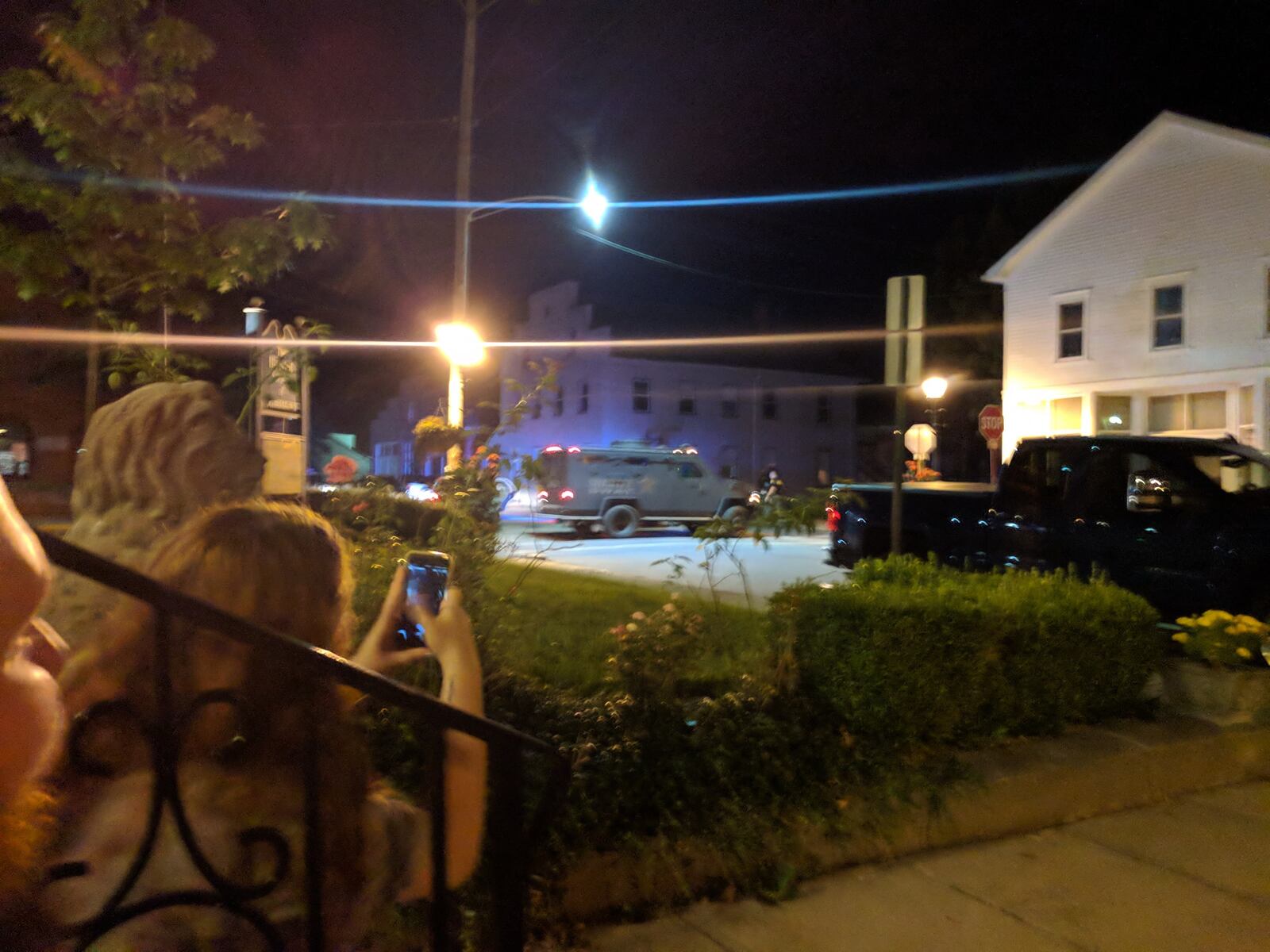 Photo courtesy of iWitness 7 reporter Jason Wells.
