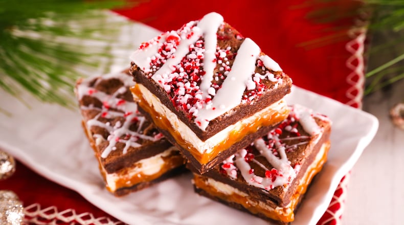 Dorothy Lane Market's Peppermint Killer Brownie. CONTRIBUTED PHOTO