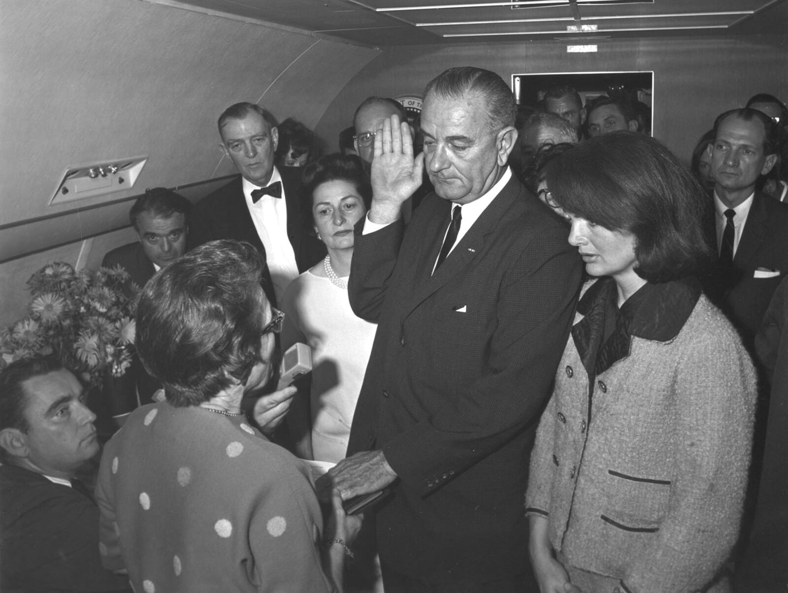 BOEING VC-137C SAM 26000

Why it is important:: Built in 1962, the plane known as "SAM 26000" and called "Air Force One" served eight presidents  

Kennedy, Johnson, Nixon, Ford, Carter, Reagan, George H.W. Bush and Clinton   over three decades.

The plane flew Kennedy to Berlin in 1963. Months later it flew the assassinated president's body from Dallas to Washington.

Johnson was sworn in as president during that tragic flight.
