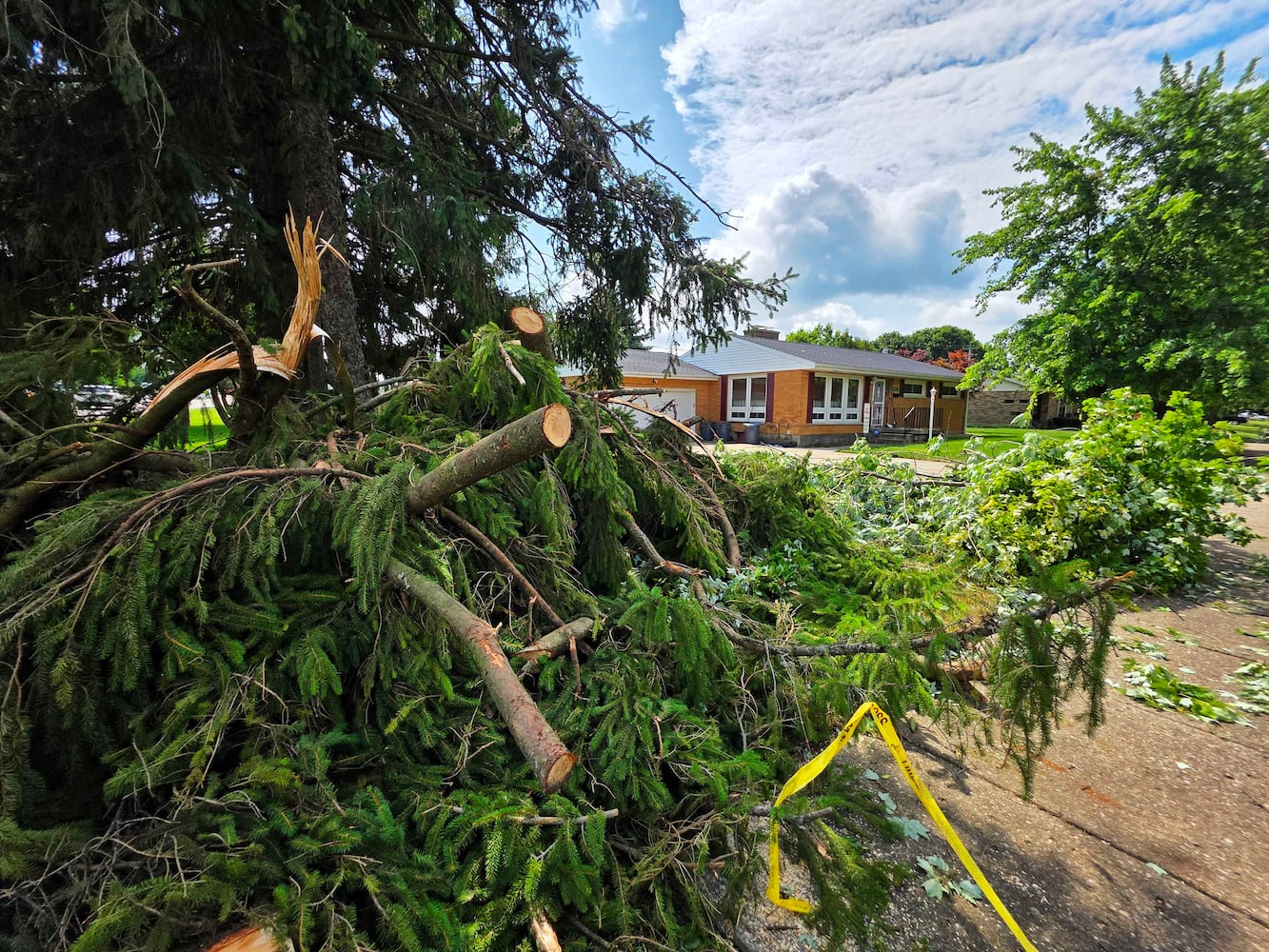 Severe weather Clark County July 20, 2025