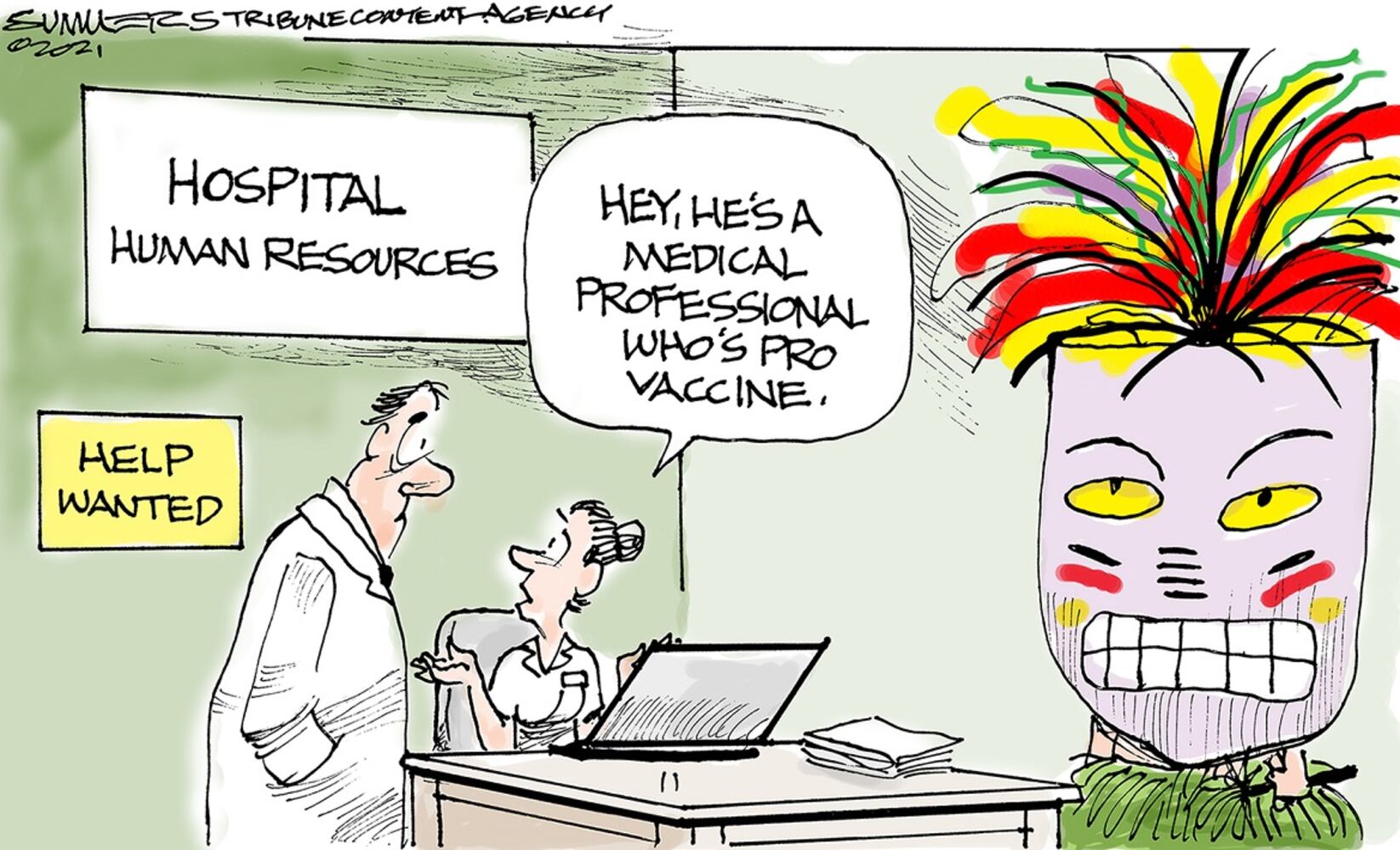WEEK IN CARTOONS: Vaccines, immigration, spending and more