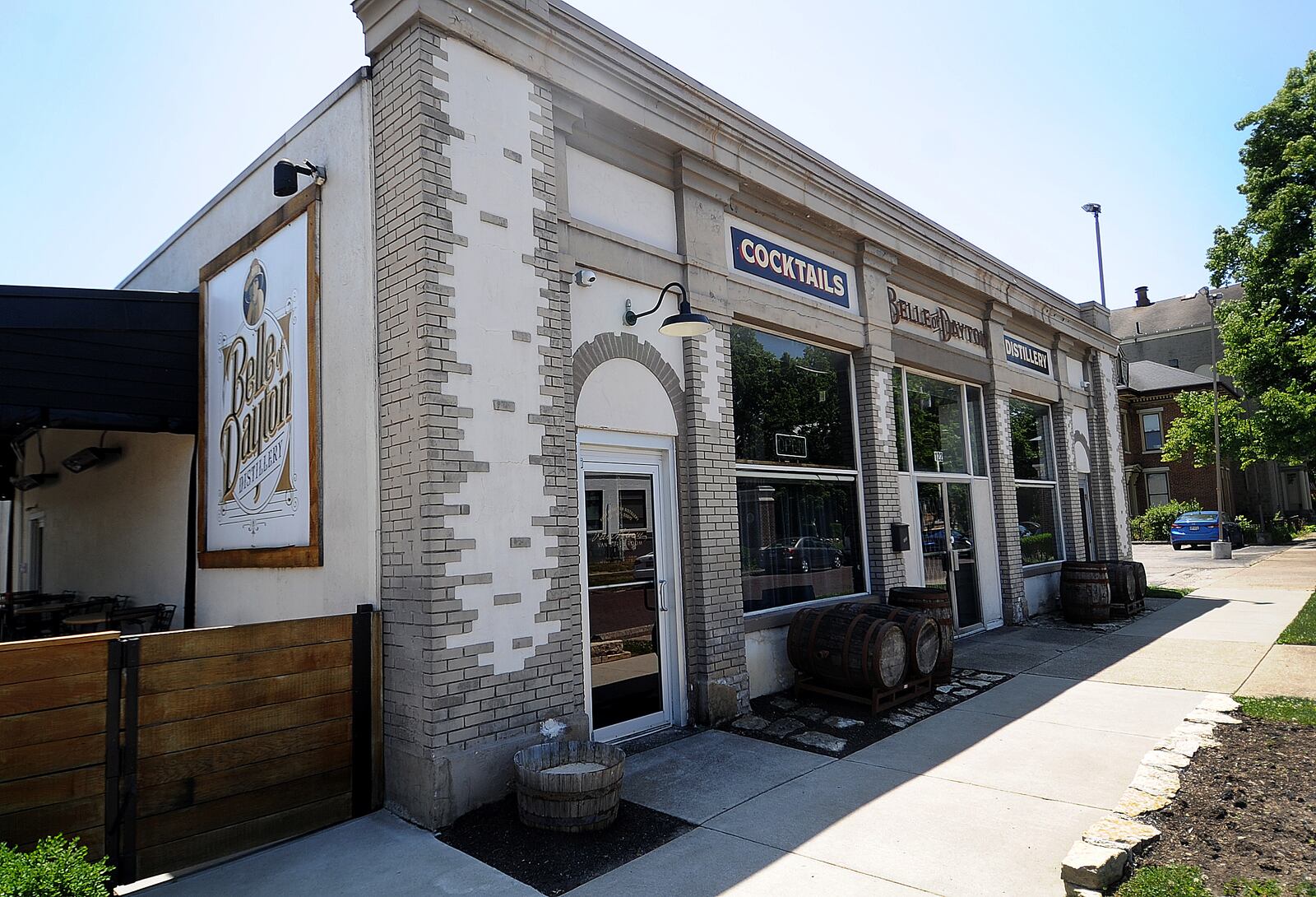 The Belle of Dayton and other Montgomery County micro-distilleries currently have a cap on the amount of spiritous liquor they can produce each year. An Ohio house bill would remove the limit. MARSHALL GORBY\STAFF