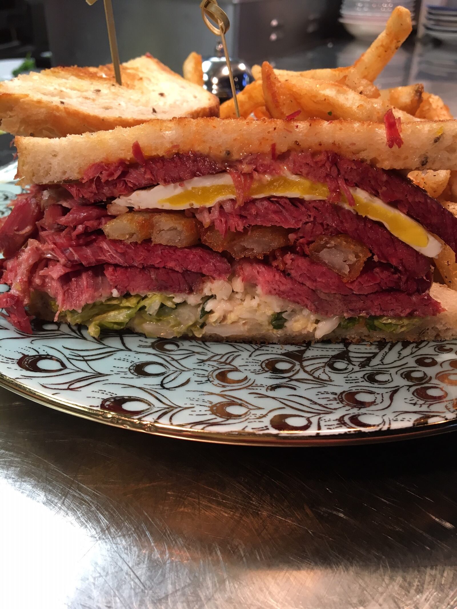 Corner Kitchen's Reuben sandwich. Photo contributed by Corner Kitchen.