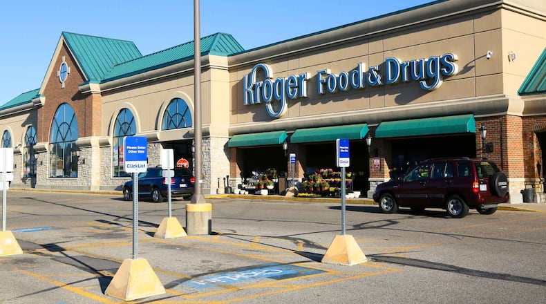 Kroger will do an estimated $1.5 million renovation of the interior of its Village Green store in the city of Fairfield. The renovation will be done in phases, and shoppers will notice various changes over the next several months. Pictured is the Fairfield Kroger on March 27, 2019. GREG LYNCH/STAFF