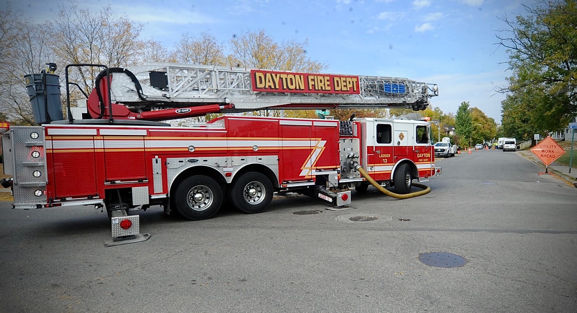 Construction crew hits gas line in Dayton