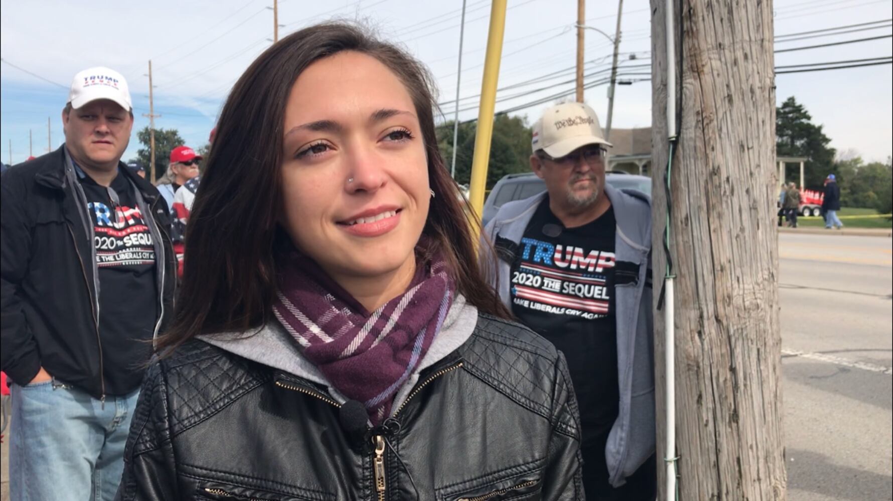 Lines form for tonight’s Trump rally in Warren County